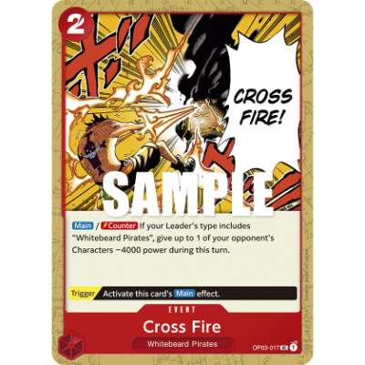 Carte One Piece Cross Fire OP03-017 UC Pillars Of Strength Neuf EN LorenZone