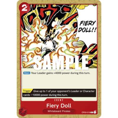 Carte One Piece Fiery Doll OP03-019 C Pillars Of Strength Neuf EN LorenZone