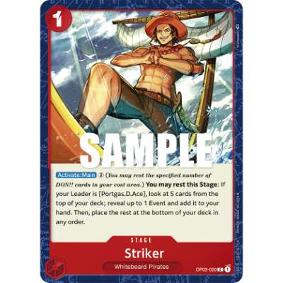 Carte One Piece Striker OP03-020 C Pillars Of Strength Neuf EN LorenZone