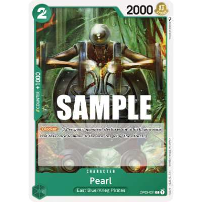 Carte One Piece Pearl OP03-031 C Pillars Of Strength Neuf EN LorenZone