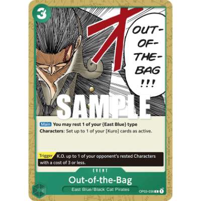 Carte One Piece Out-of-the-Bag OP03-036 C Pillars Of Strength Neuf EN LorenZone