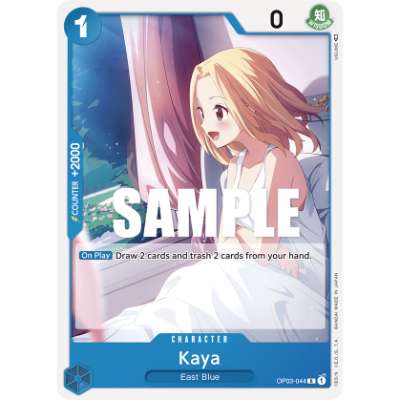 Carte One Piece Kaya OP03-044 R Pillars Of Strength Neuf EN LorenZone