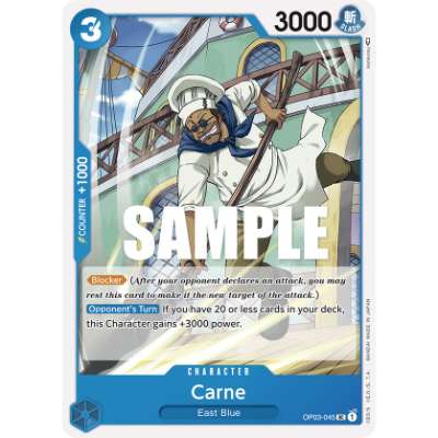 Carte One Piece Carne OP03-045 UC Pillars Of Strength Neuf EN LorenZone