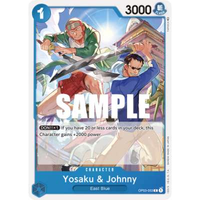 Carte One Piece Yosaku & Johnny OP03-053 C Pillars Of Strength Neuf EN LorenZone