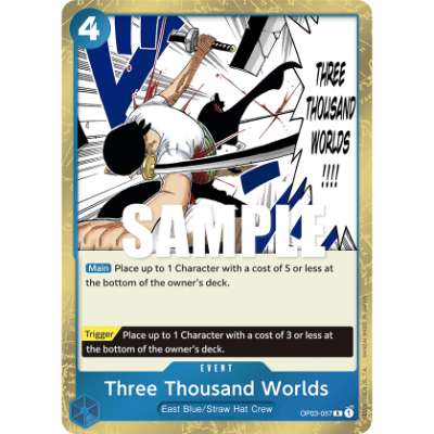 Carte One Piece Three Thousand Worlds OP03-057 R Pillars Of Strength Neuf EN LorenZone
