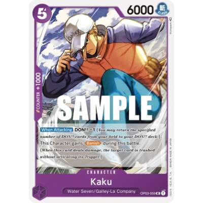 Carte One Piece Kaku OP03-059 UC Pillars Of Strength Neuf EN LorenZone