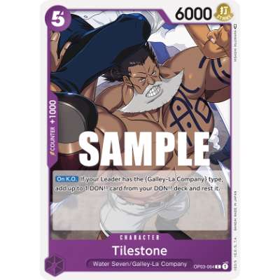 Carte One Piece Tilestone OP03-064 C Pillars Of Strength Neuf EN LorenZone