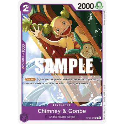Carte One Piece Chimney & Gonbe OP03-065 C Pillars Of Strength Neuf EN LorenZone