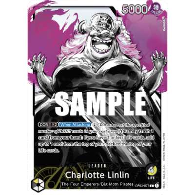 Carte One Piece Charlotte Linlin V2 OP03-077 L Pillars Of Strength Neuf EN LorenZone