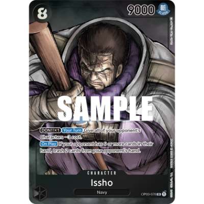 Carte One Piece Issho V2 OP03-078 SR Pillars Of Strength Neuf EN LorenZone