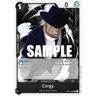Carte One Piece Corgy OP03-083 C Pillars Of Strength Neuf EN LorenZone