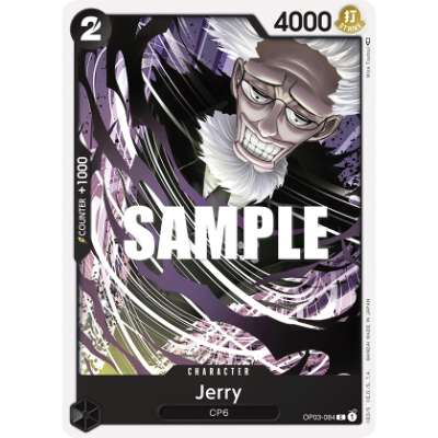 Carte One Piece Jerry OP03-084 C Pillars Of Strength Neuf EN LorenZone