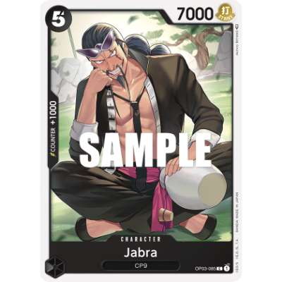 Carte One Piece Jabra OP03-085 C Pillars Of Strength Neuf EN LorenZone