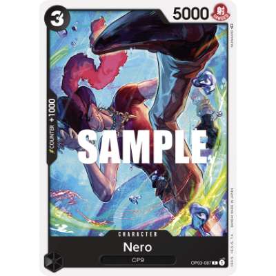 Carte One Piece Nero OP03-087 C Pillars Of Strength Neuf EN LorenZone