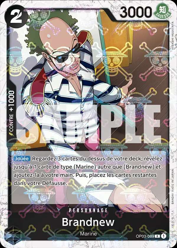 Carte One Piece Brandnew V2 OP03-089 R The Best Neuf FR LorenZone