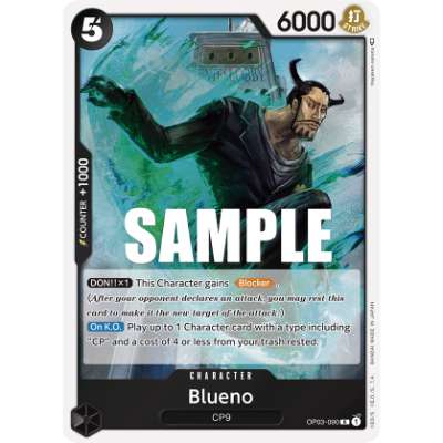 Carte One Piece Blueno OP03-090 R Pillars Of Strength Neuf EN LorenZone