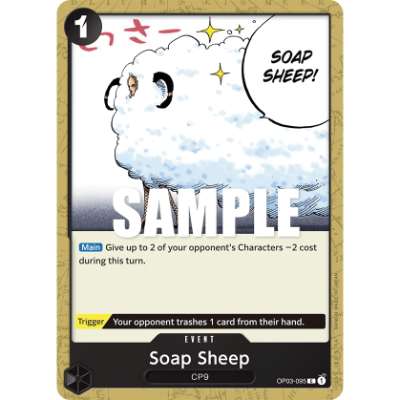 Carte One Piece Soap Sheep OP03-095 C Pillars Of Strength Neuf EN LorenZone