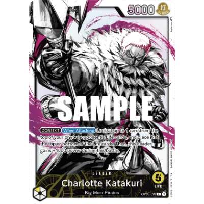 Carte One Piece Charlotte Katakuri V2 OP03-099 L Pillars Of Strength Neuf EN LorenZone