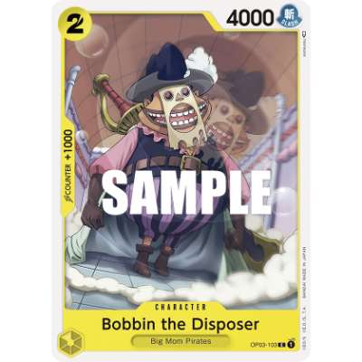 Carte One Piece Bobbin the Disposer OP03-103 C Pillars Of Strength Neuf EN LorenZone