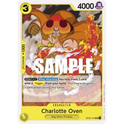 Carte One Piece Charlotte Oven OP03-105 UC Pillars Of Strength Neuf EN LorenZone