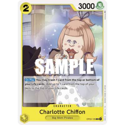 Carte One Piece Charlotte Chiffon OP03-109 C Pillars Of Strength Neuf EN LorenZone