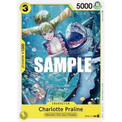 Carte One Piece Charlotte Praline OP03-111 C Pillars Of Strength Neuf EN LorenZone