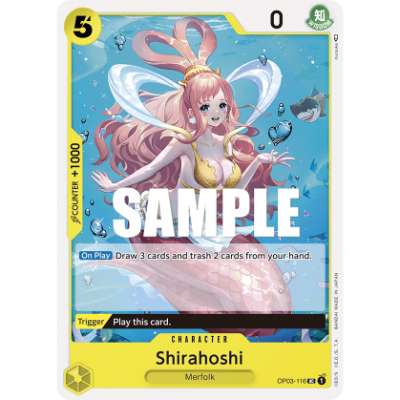 Carte One Piece Shirahoshi OP03-116 UC Pillars Of Strength Neuf EN LorenZone