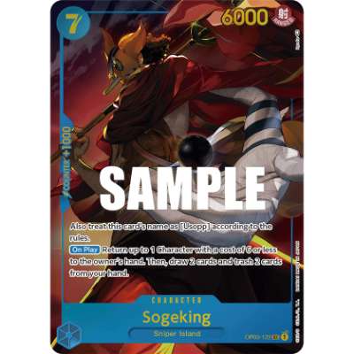 Carte One Piece Sogeking V2 OP03-122 SEC Pillars Of Strength Neuf EN LorenZone