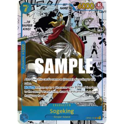 Carte One Piece Sogeking V3 OP03-122 SEC Pillars Of Strength Neuf EN LorenZone