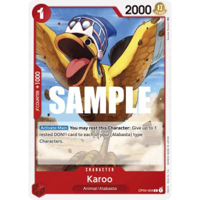 Carte One Piece Karoo OP04-004 C Kingdoms Of Intrigue Neuf EN LorenZone