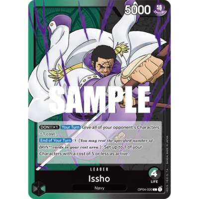 Carte One Piece Issho V1 OP04-020 L Kingdoms Of Intrigue Neuf EN LorenZone