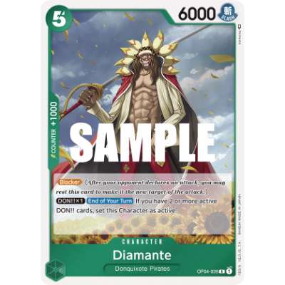 Carte One Piece Diamante V1 OP04-028 R Kingdoms Of Intrigue Neuf EN LorenZone