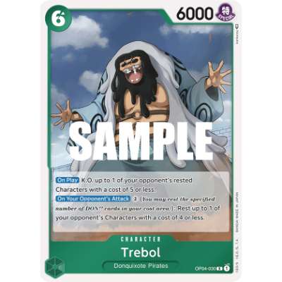 Carte One Piece Trebol V1 OP04-030 R Kingdoms Of Intrigue Neuf EN LorenZone