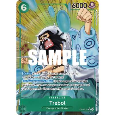 Carte One Piece Trebol V2 OP04-030 R Kingdoms Of Intrigue Neuf EN LorenZone