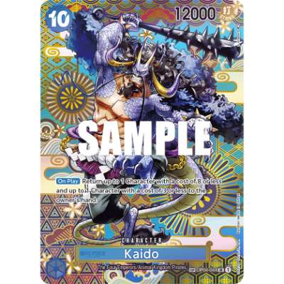 Carte One Piece Kaido SC OP05 OP04-044 SR Awakening Of The New Era Neuf EN LorenZone