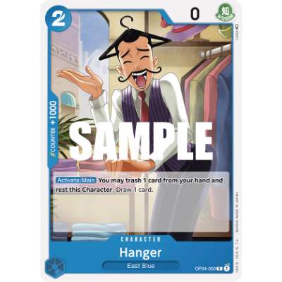 Carte One Piece Hanger OP04-050 C Kingdoms Of Intrigue Neuf EN LorenZone