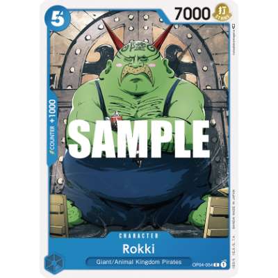 Carte One Piece Rokki OP04-054 C Kingdoms Of Intrigue Neuf EN LorenZone