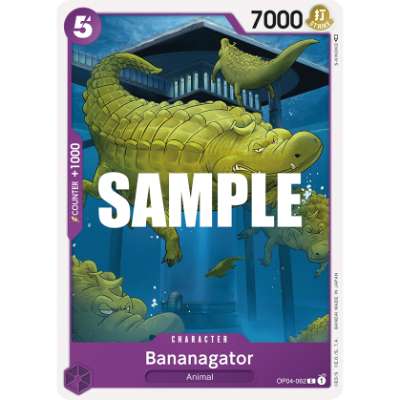 Carte One Piece Bananagator OP04-062 C Kingdoms Of Intrigue Neuf EN LorenZone