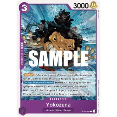 Carte One Piece Yokozuna OP04-068 C Kingdoms Of Intrigue Neuf EN LorenZone