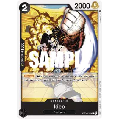 Carte One Piece Ideo OP04-077 C Kingdoms Of Intrigue Neuf EN LorenZone