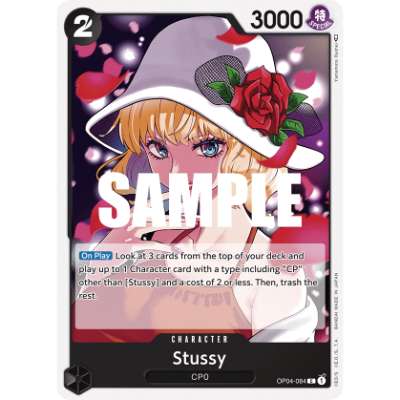 Carte One Piece Stussy OP04-084 C Kingdoms Of Intrigue Neuf EN LorenZone