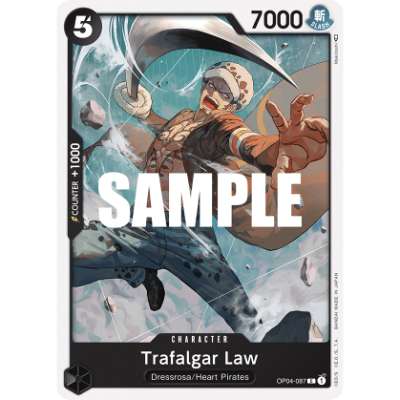 Carte One Piece Trafalgar Law OP04-087 C Kingdoms Of Intrigue Neuf EN LorenZone