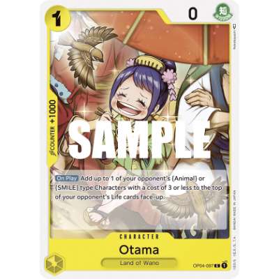 Carte One Piece Otama OP04-097 C Kingdoms Of Intrigue Neuf EN LorenZone