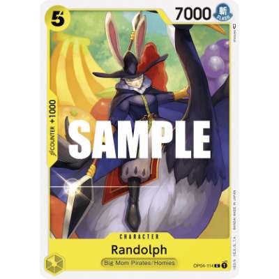 Carte One Piece Randolph OP04-114 C Kingdoms Of Intrigue Neuf EN LorenZone
