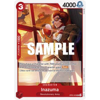 Carte One Piece Inazuma OP05-003 UC Awakening Of The New Era Neuf EN LorenZone