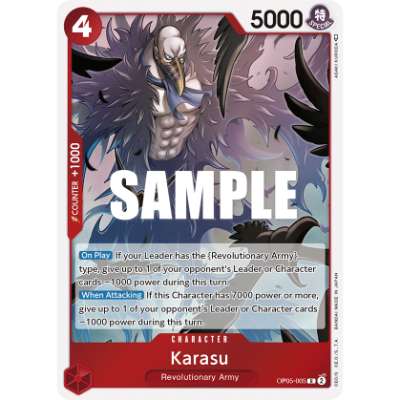Carte One Piece Karasu OP05-005 R Awakening Of The New Era Neuf EN LorenZone