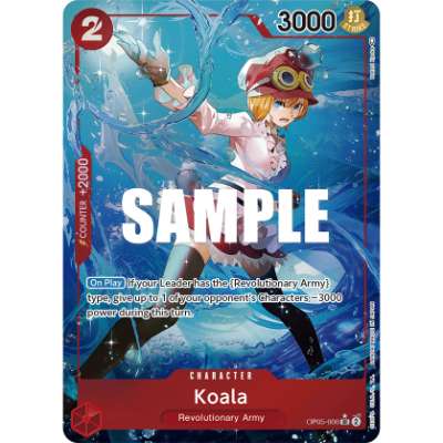 Carte One Piece Koala V2 OP05-006 SR Awakening Of The New Era Neuf EN LorenZone