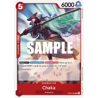 Carte One Piece Chaka OP05-008 UC Awakening Of The New Era Neuf EN LorenZone