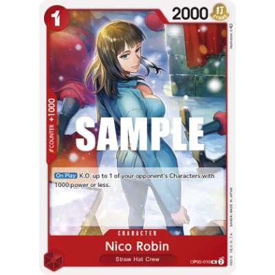 Carte One Piece Nico Robin OP05-010 UC Awakening Of The New Era Neuf EN LorenZone