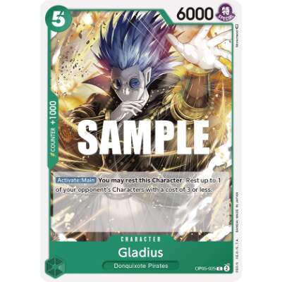 Carte One Piece Gladius OP05-025 C Awakening Of The New Era Neuf EN LorenZone
